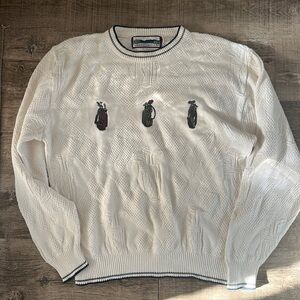 Vintage Shenandoah Golf Bag Sweater